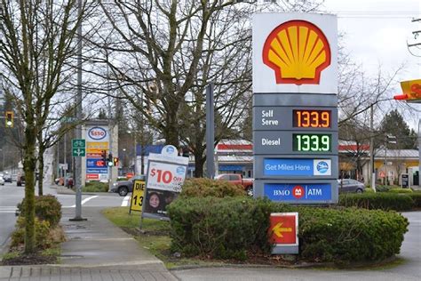 gas prices in langley bc today